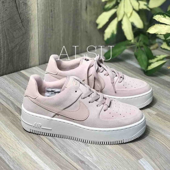 Nike Shoes - NWT Nike Air Force Sage Low Beige W AUTHENTIC